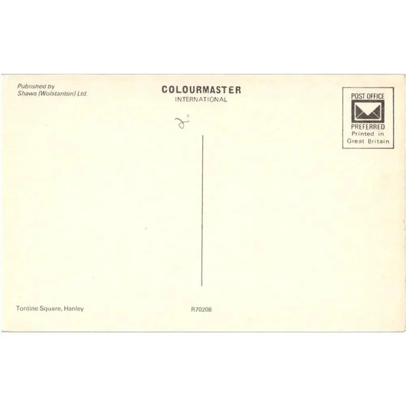 Tontine Square Hanley Postcard - Picture 2 of 2